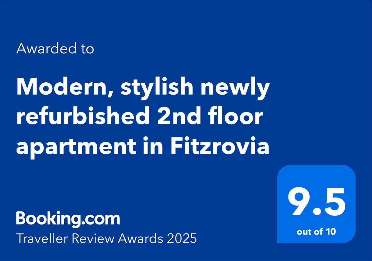 Modern, Stylish Newly Refurbished 2Nd Floor Apartment In Fitzrovia Лондон Экстерьер фото